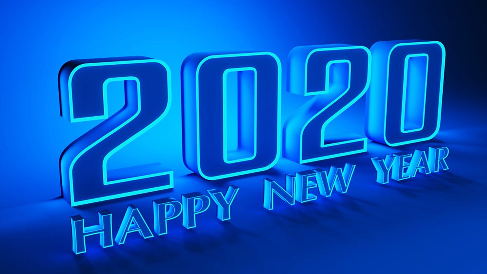 happy new year wallpaper,text,font,electric blue,blue,neon