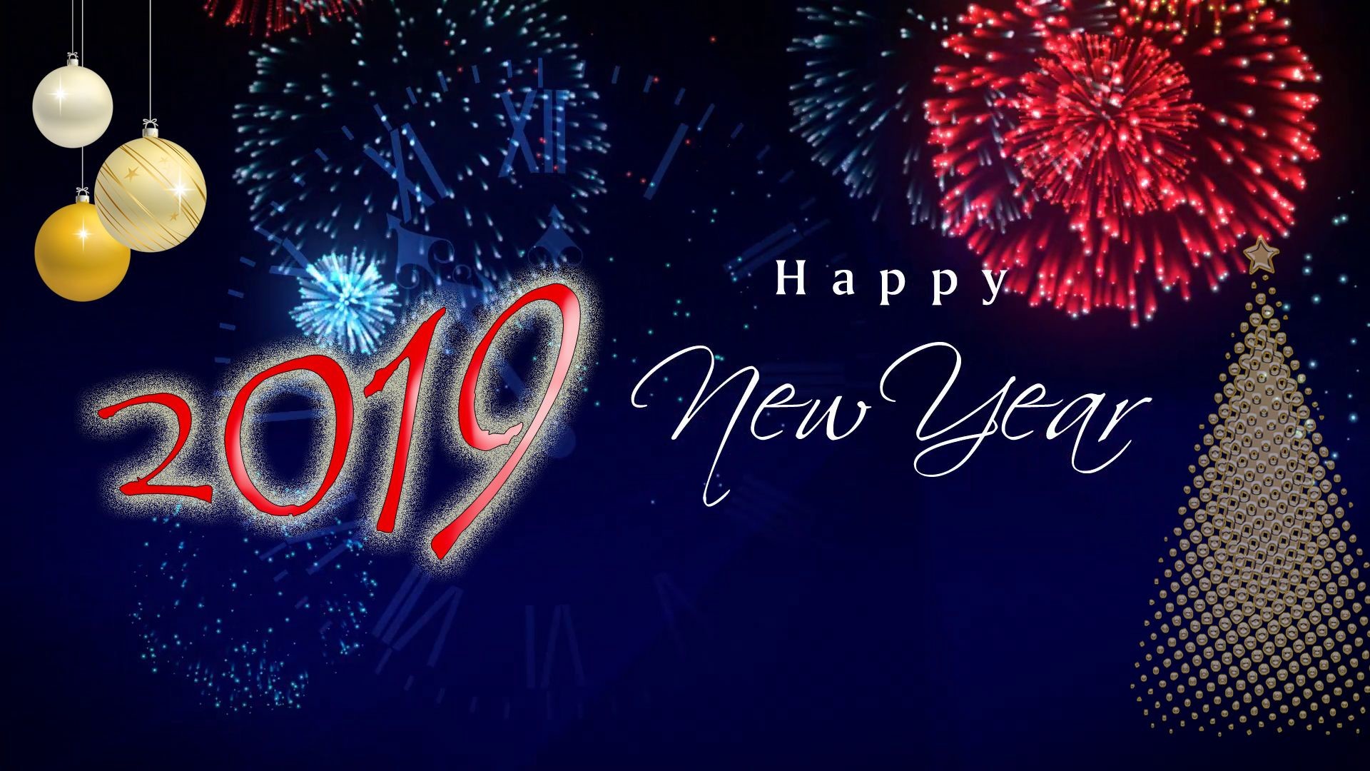 happy new year wallpaper,new years day,text,font,fireworks,new year