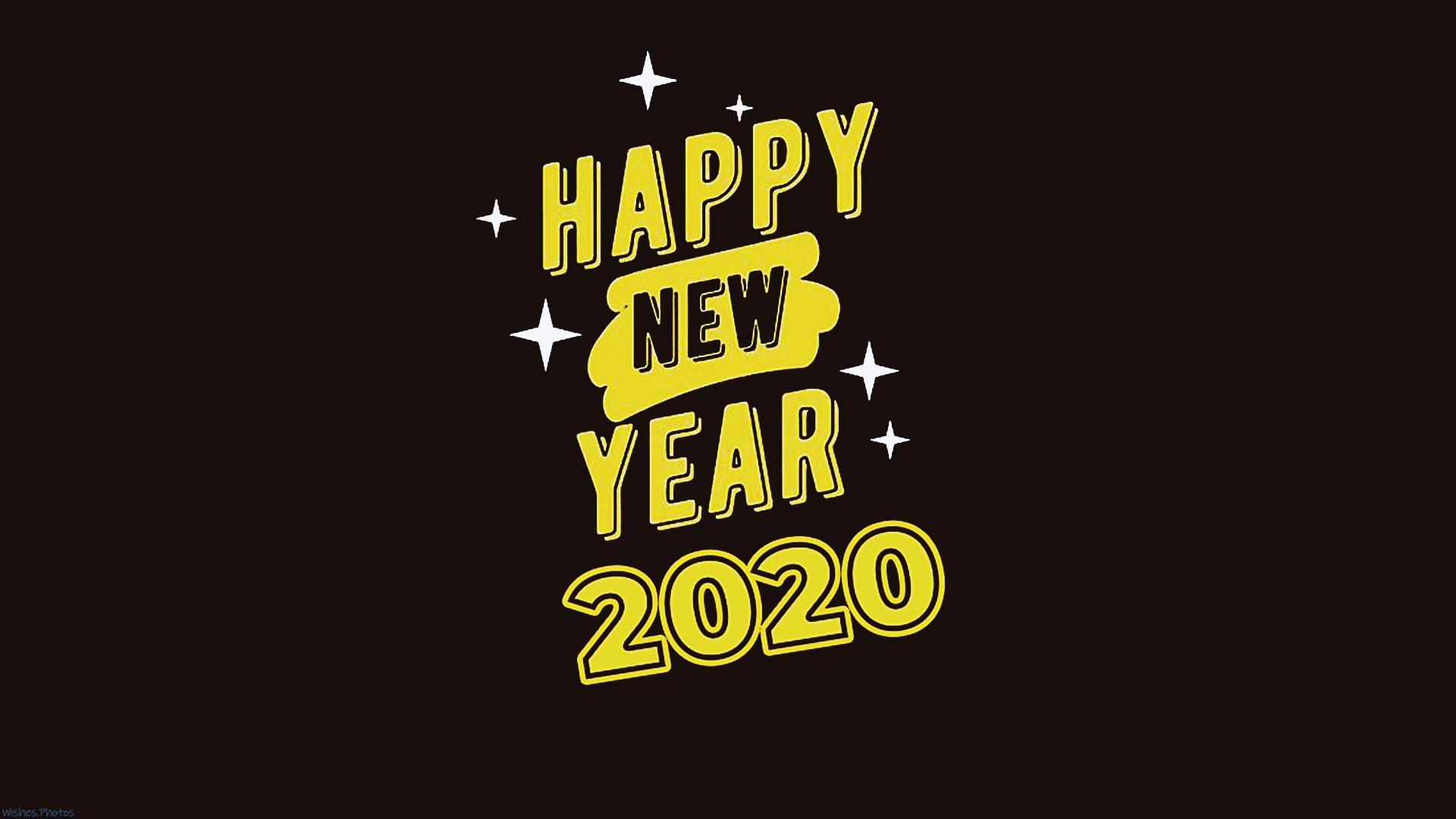 happy new year wallpaper,font,text,yellow,logo,graphic design