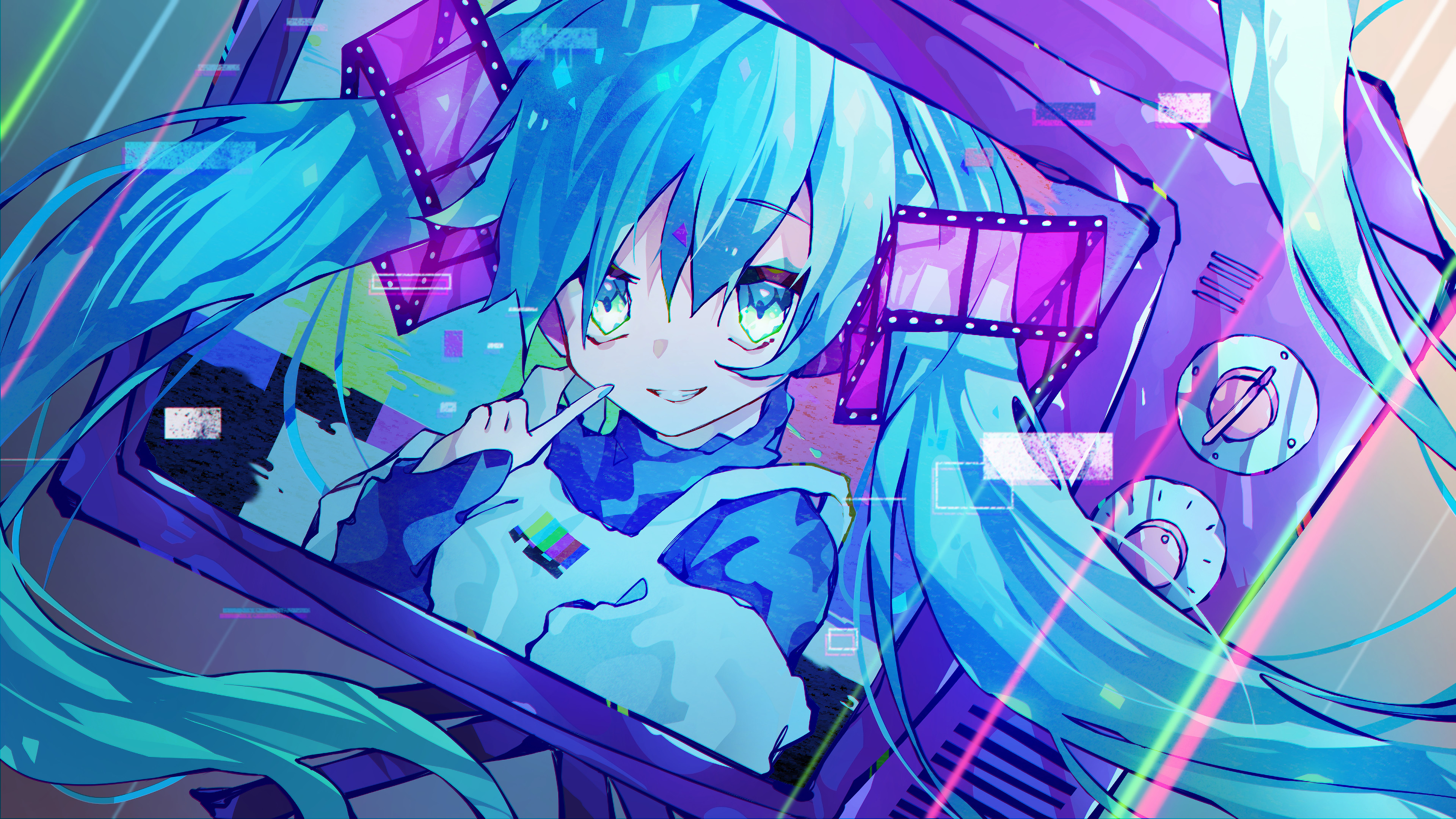 hatsune miku wallpaper,cartoon,anime,cg artwork,illustration,animation