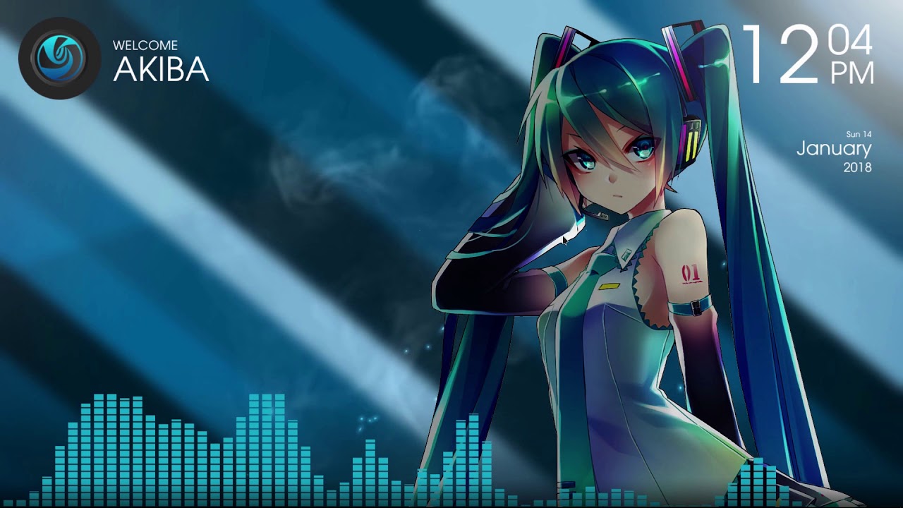 carta da parati hatsune miku,cg artwork,anime,giochi,capelli neri,animazione