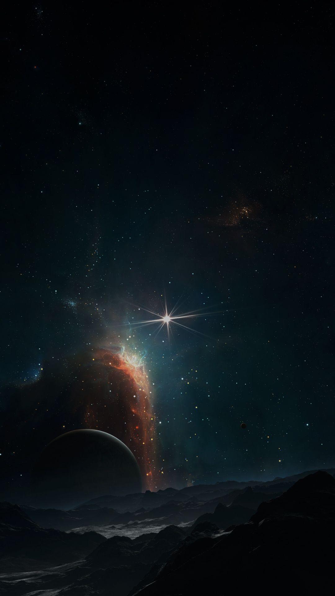 spazio wallpaper 4k,cielo,atmosfera,oggetto astronomico,buio,spazio