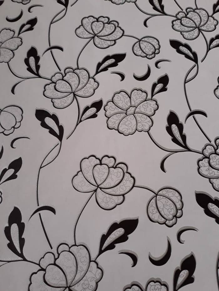壁紙hitam,パターン,壁紙,花柄,設計,繊維
