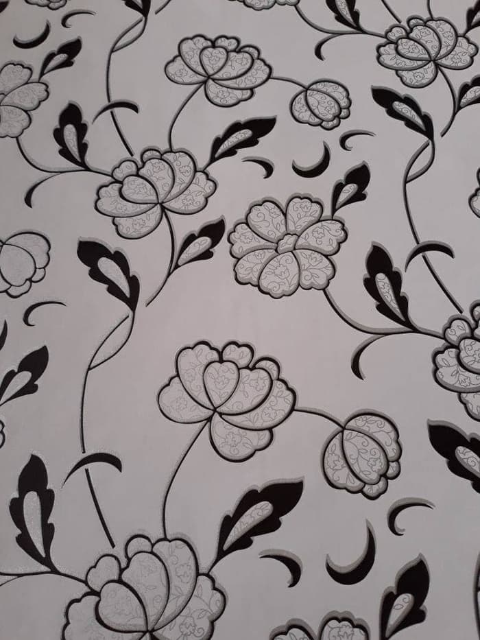 fondo de pantalla hitam,modelo,fondo de pantalla,diseño floral,diseño,textil