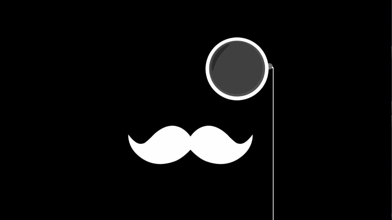Mustache Wallpaper Hd- WallpaperUse
