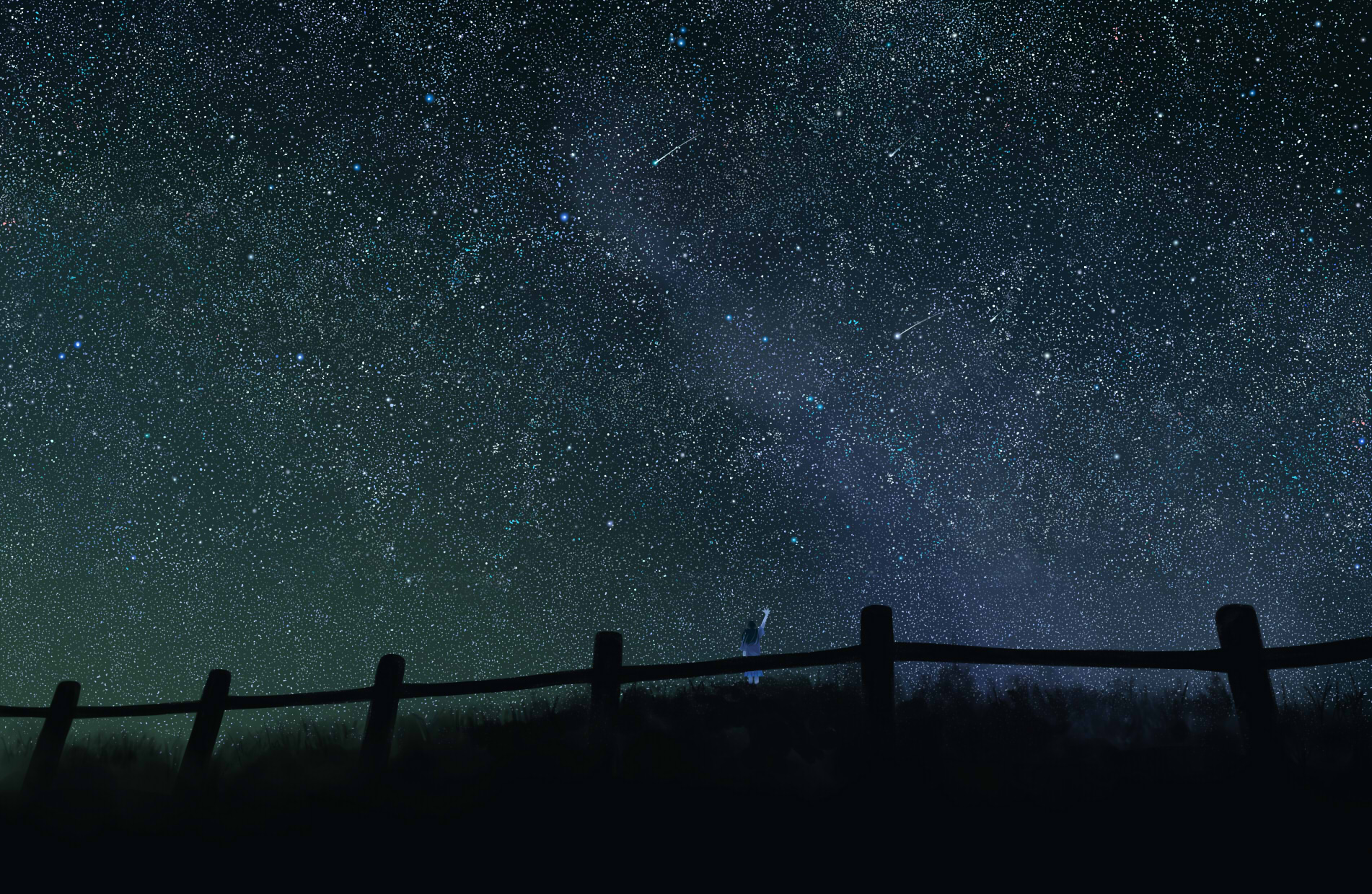 夜空の壁紙,空,夜,雰囲気,闇,星