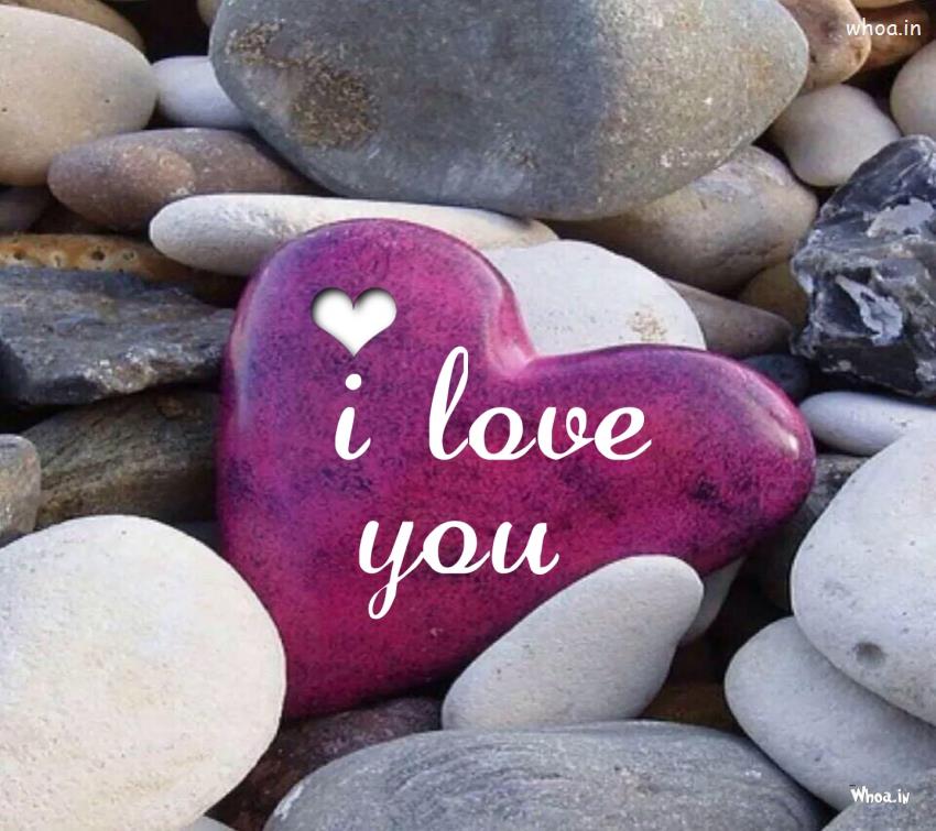 i love you wallpaper,pebble,rock,heart,love,font