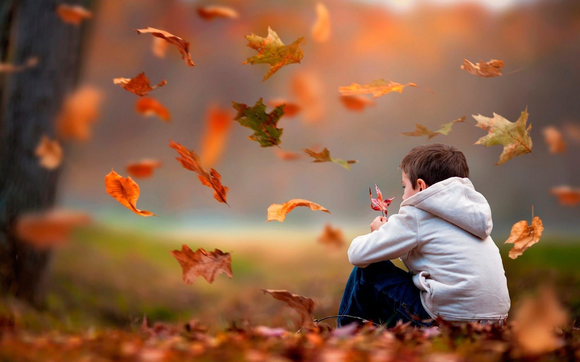 sad wallpapers for whatsapp,people in nature,leaf,sky,autumn,happy