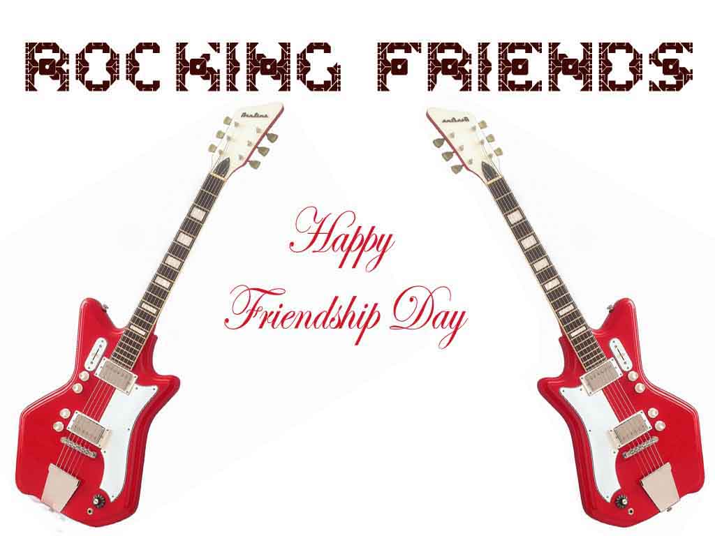 友情日の壁紙,ギター,エレキギター,楽器,弦楽器アクセサリー,撥弦楽器