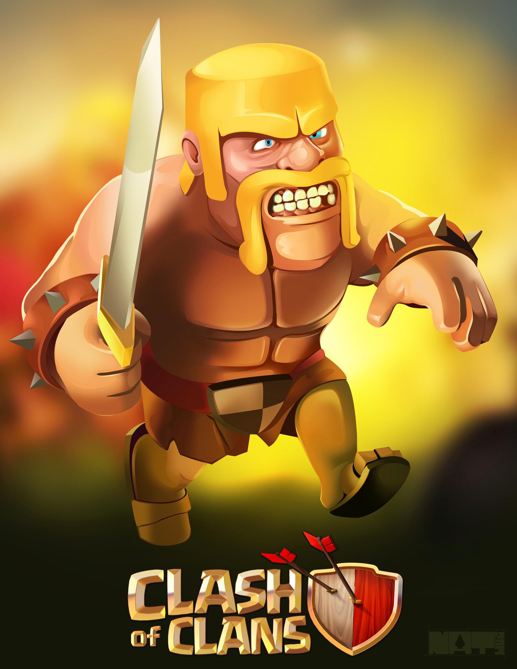 clash of clans wallpaper,cartoon,animated cartoon,hero,fictional character,animation