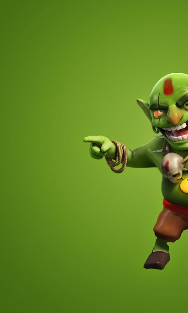 clash of clans wallpaper,green,fictional character,action figure,cartoon,animation