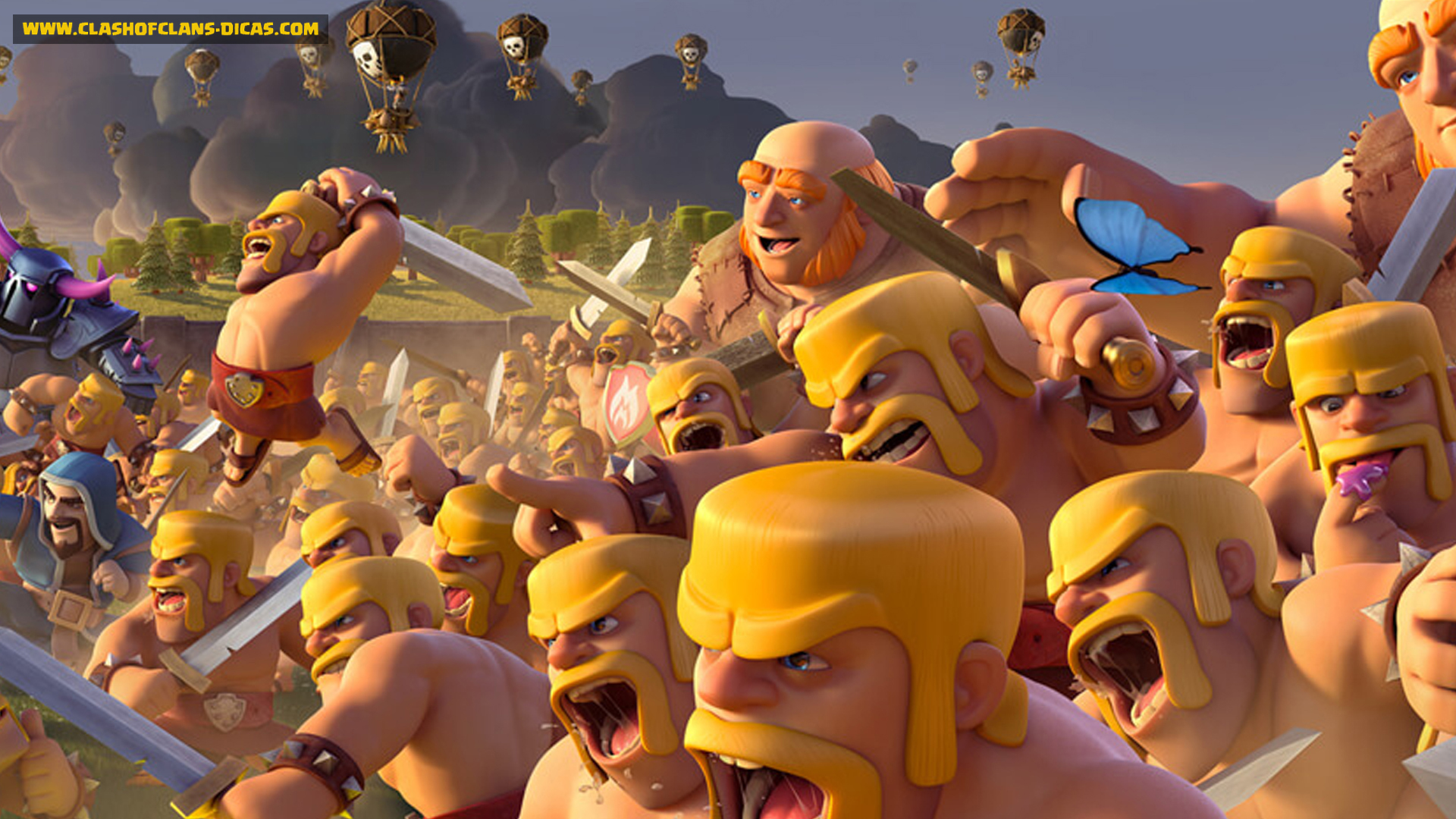 sfondo di clash of clans,cartone animato,persone,animazione,divertimento,giallo