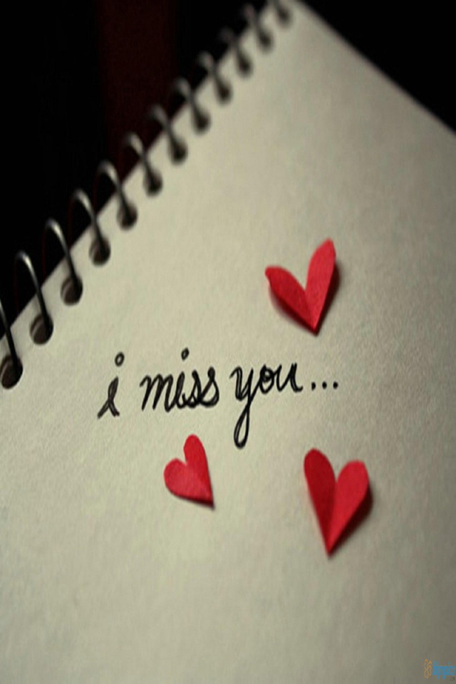 i miss you wallpaper,heart,love,text,valentine's day,font