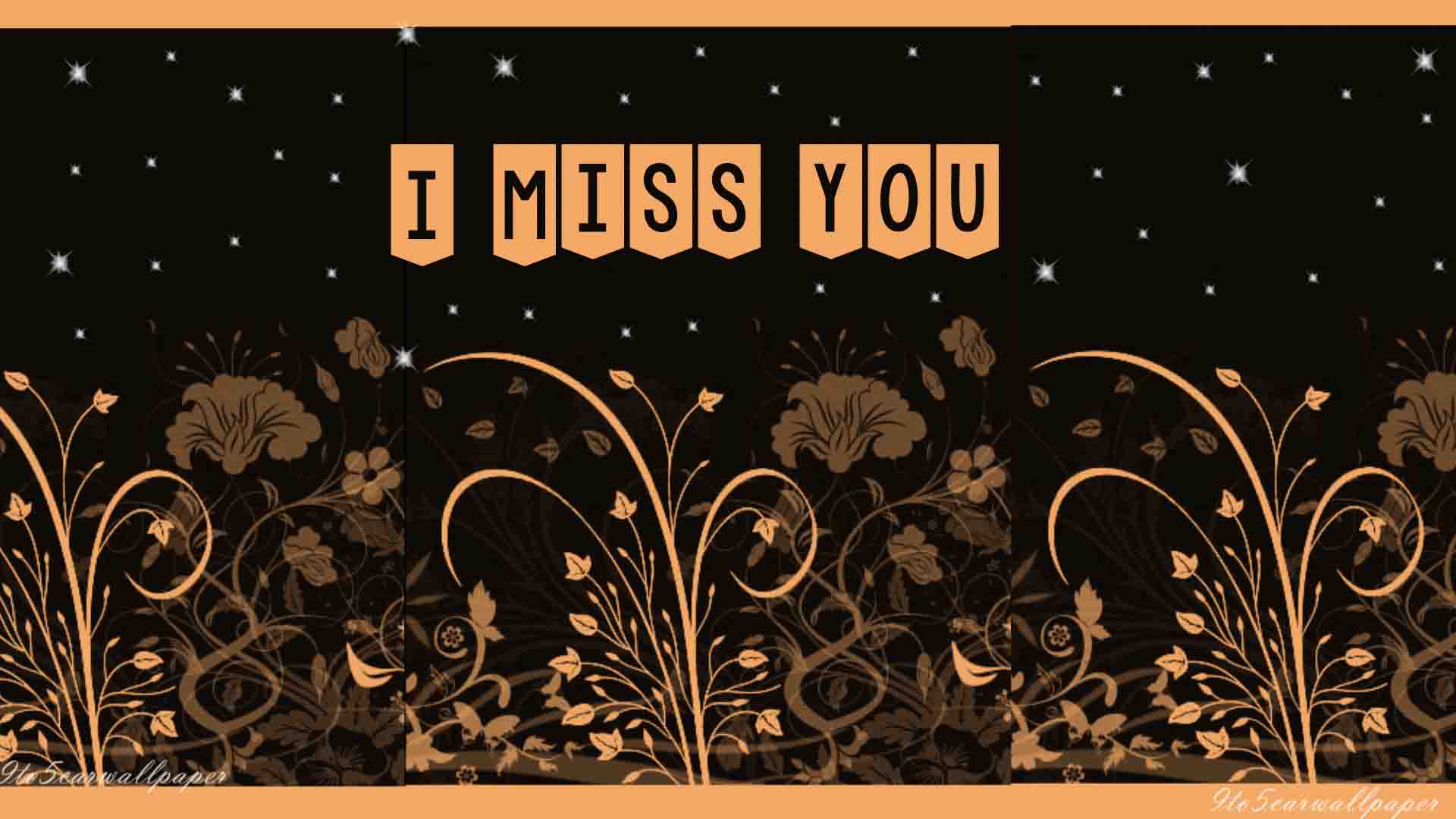 i miss you wallpaper,font,text,design,floral design,pattern