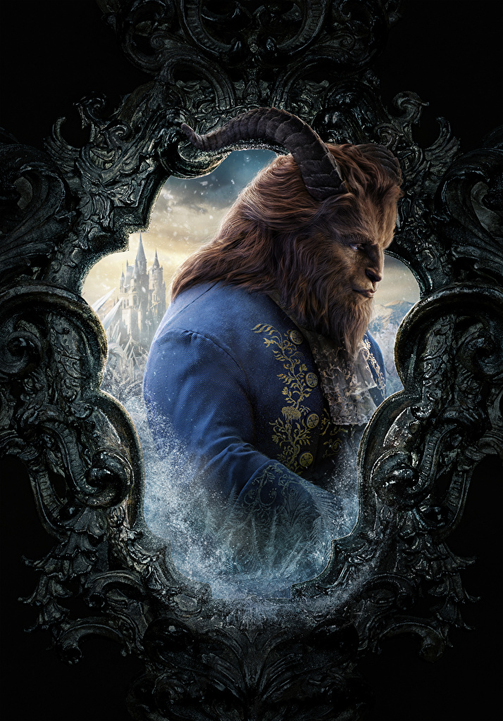 fondo de pantalla de la bella y la bestia,oscuridad,cg artwork,ilustración,mitología,personaje de ficción