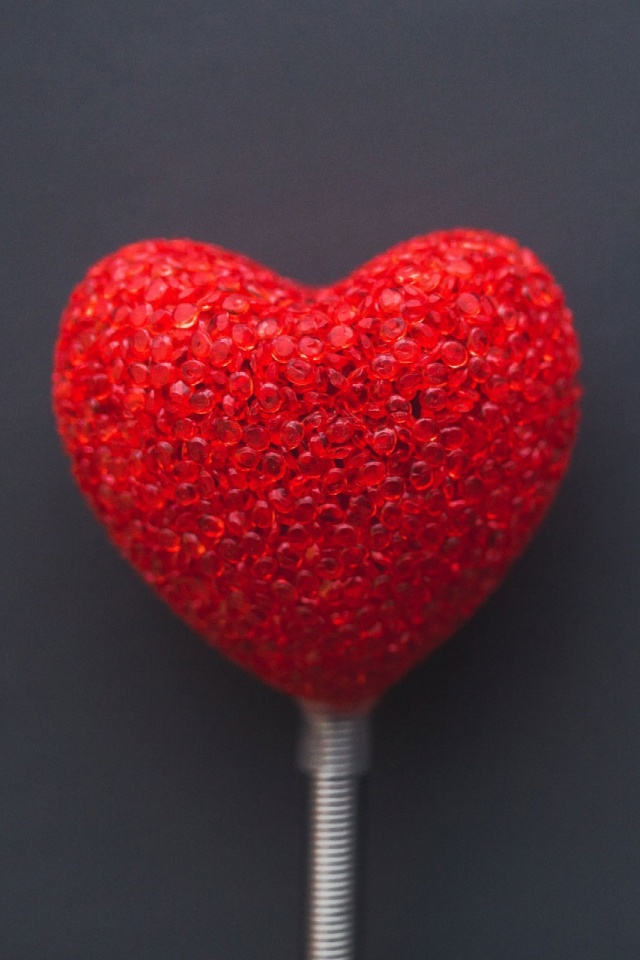 モバイル用の愛の壁紙,赤,心臓,愛,イチゴ,バレンタイン・デー