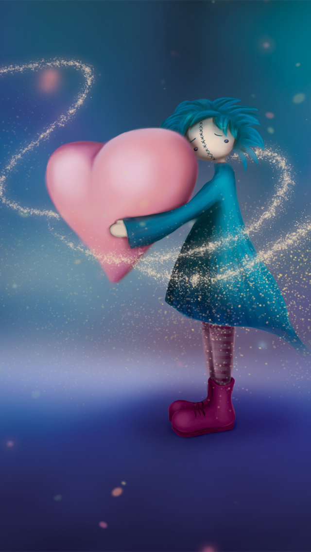 love wallpaper for mobile,cartoon,heart,love,figurine,sky