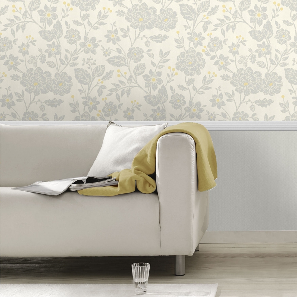 grey and yellow wallpaper,wall,furniture,beige,couch,wallpaper