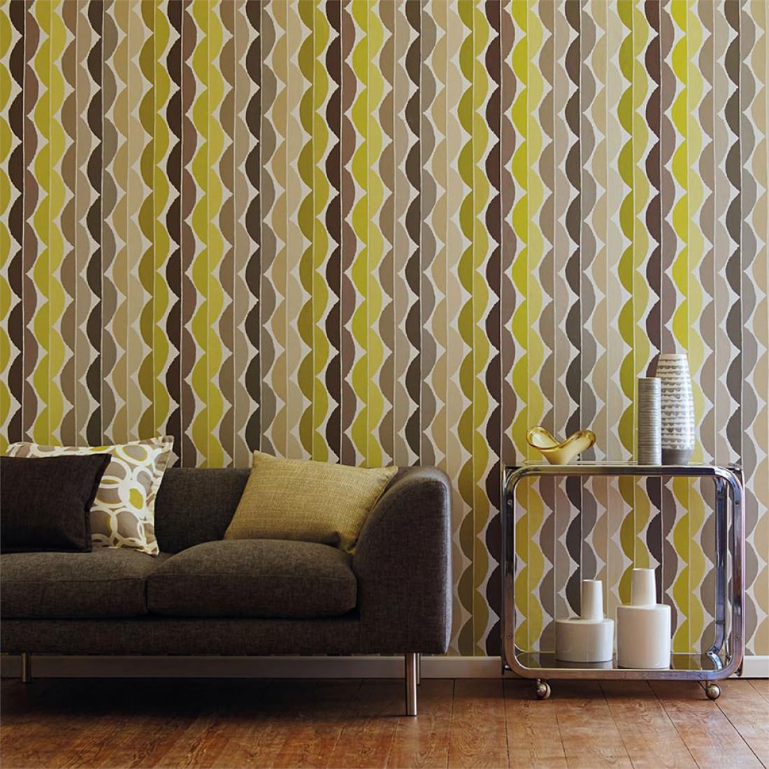 grey and yellow wallpaper,yellow,wallpaper,wall,pattern,interior design
