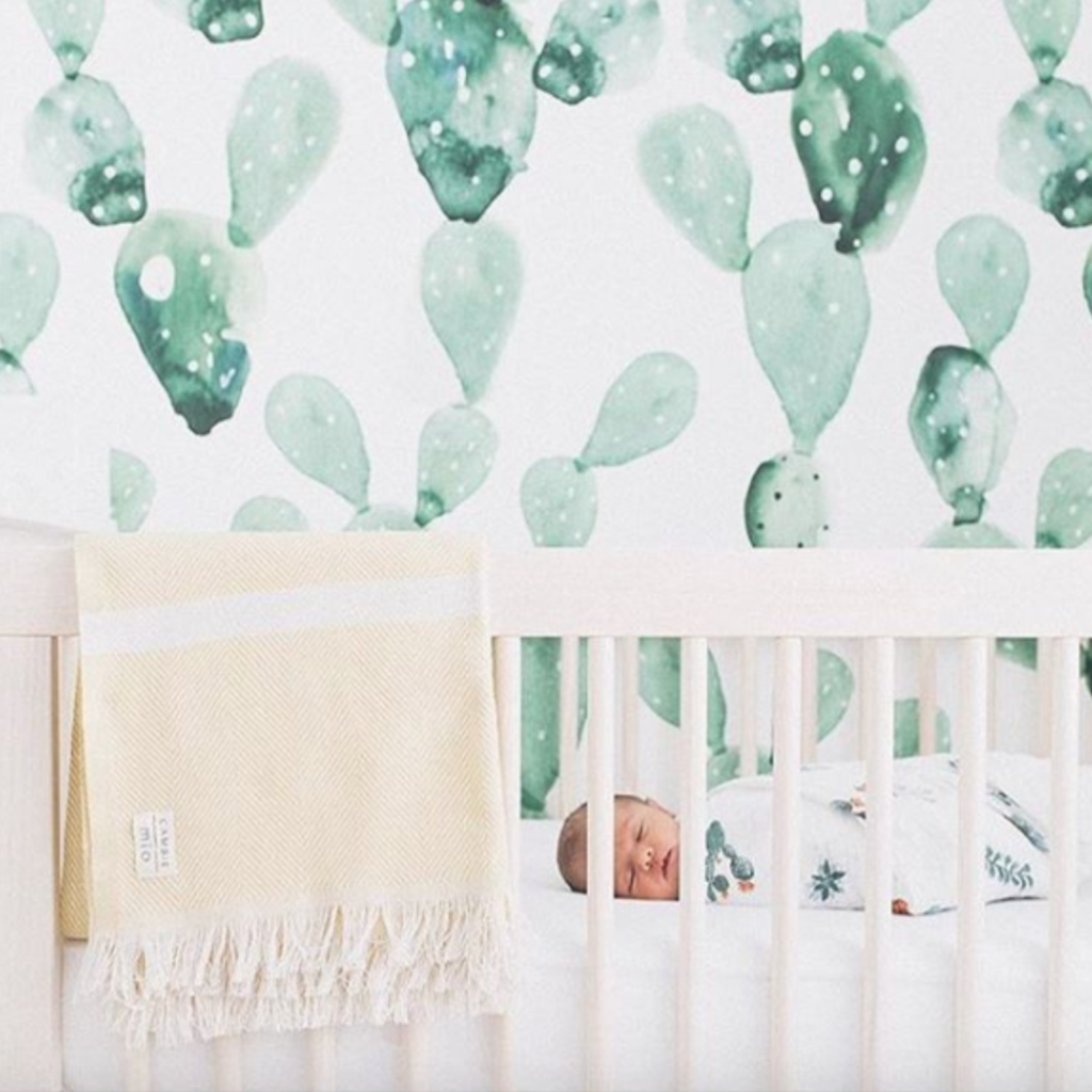 Nursery Wallpaper Leaf WallpaperUse