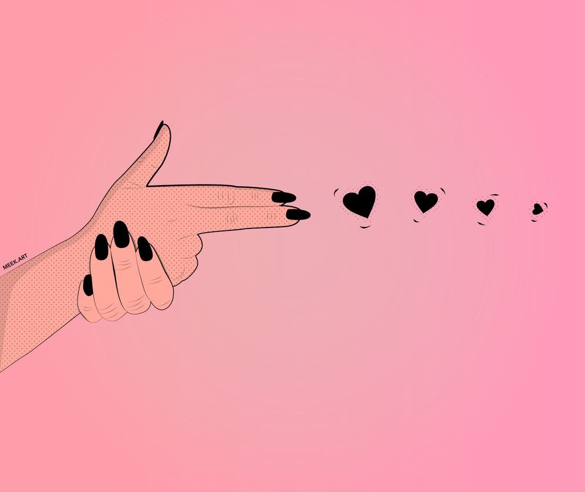fb wallpaper,pink,hand,finger,illustration,wing
