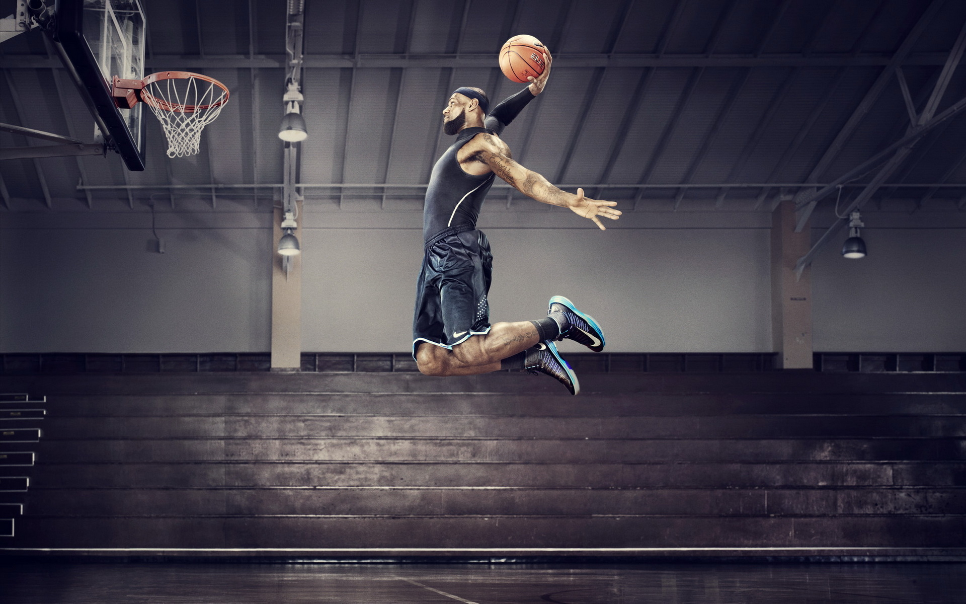 lebron james wallpaper hd,sky,dance,flip (acrobatic),basketball,street stunts