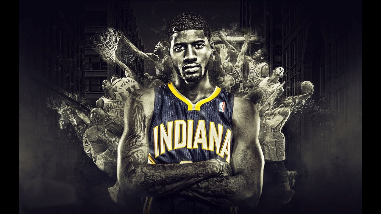 paul george wallpaper,basketball player,basketball,font,graphic design,cool