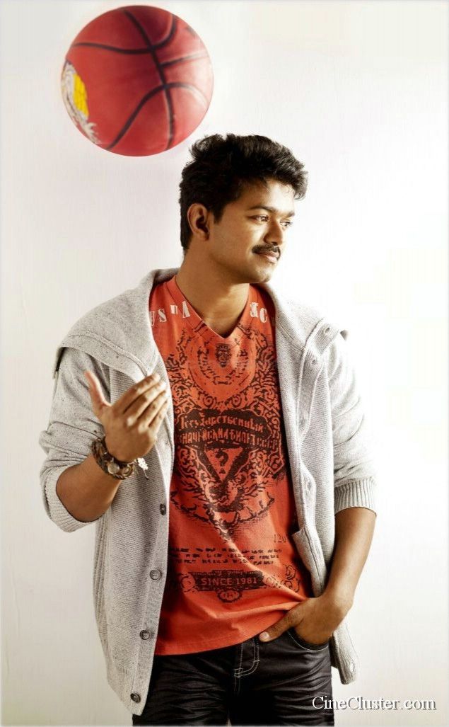 ilayathalapathy vijay hd wallpapers,clothing,orange,cool,t shirt,neck