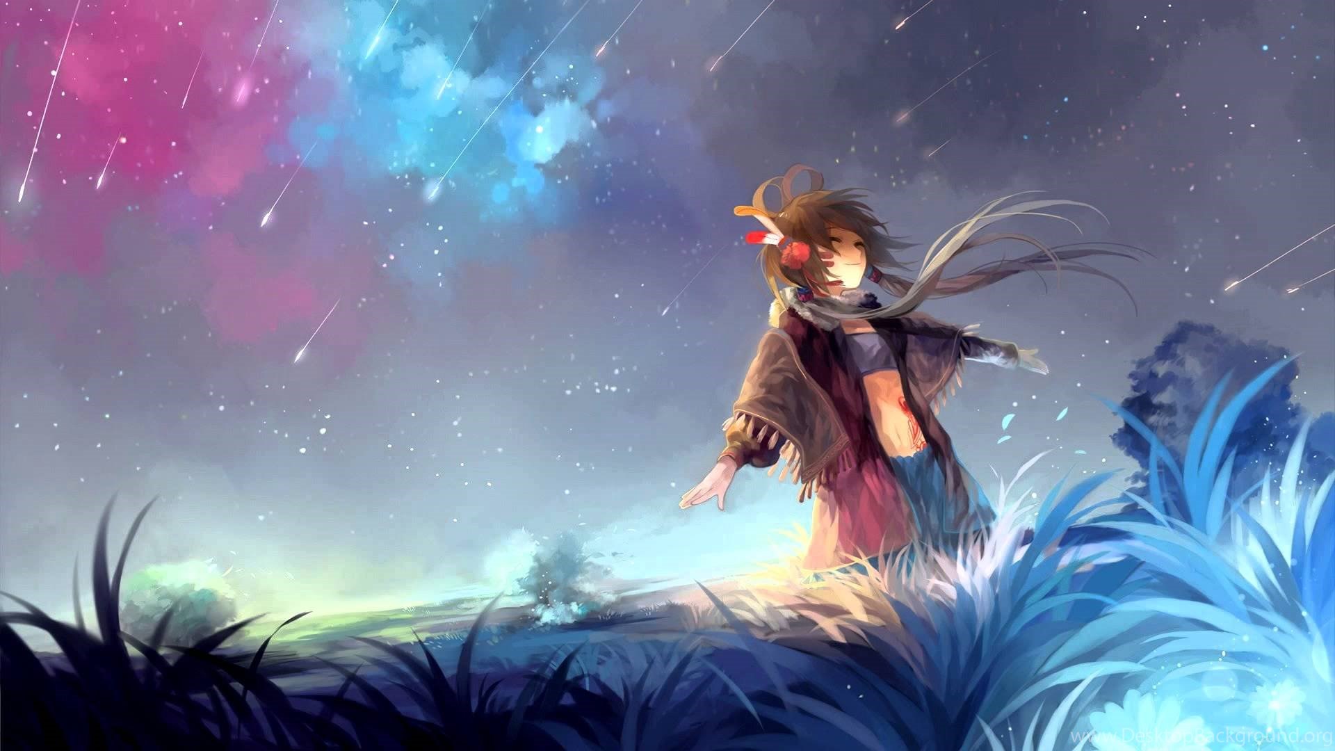 best anime wallpaper hd,cg artwork,sky,illustration,fictional character,angel