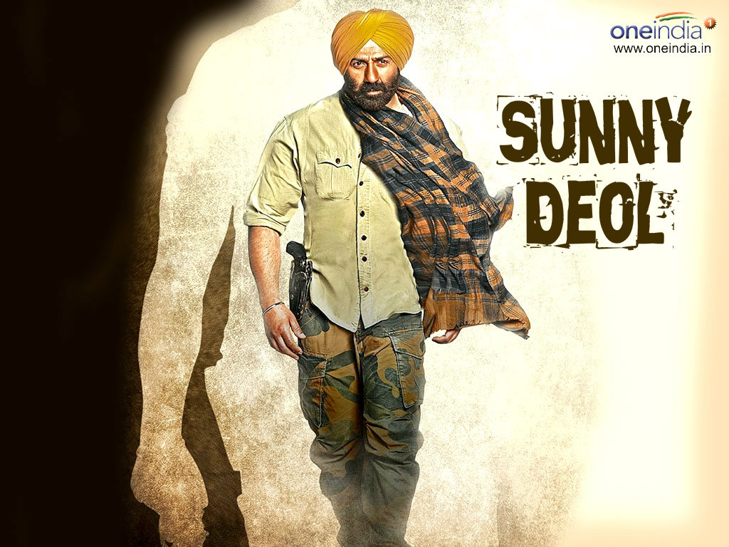 sunny deol wallpaper,album cover,outerwear,font,headgear,illustration