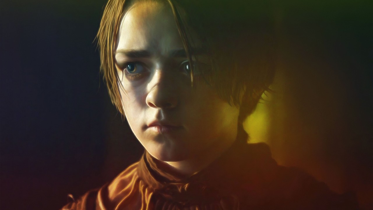 arya stark wallpaper,face,head,nose,cheek,human