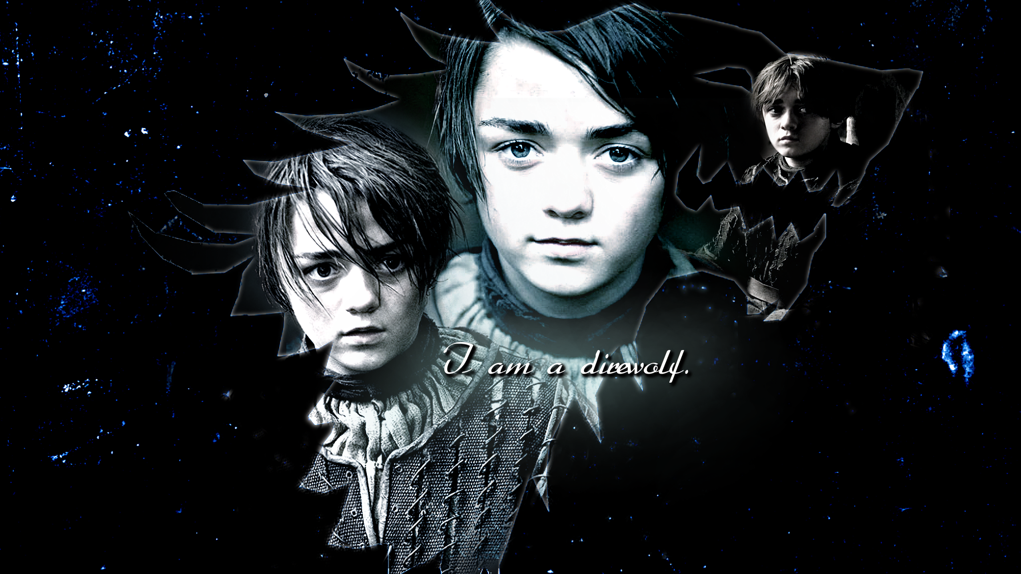 fondo de pantalla de arya stark,en blanco y negro,ilustración,portada del álbum,oscuridad,diseño gráfico