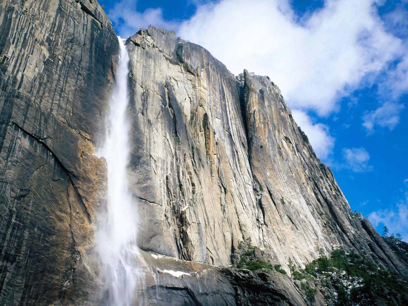 fondo de pantalla de yosemite,cascada,paisaje natural,naturaleza,agua,recursos hídricos