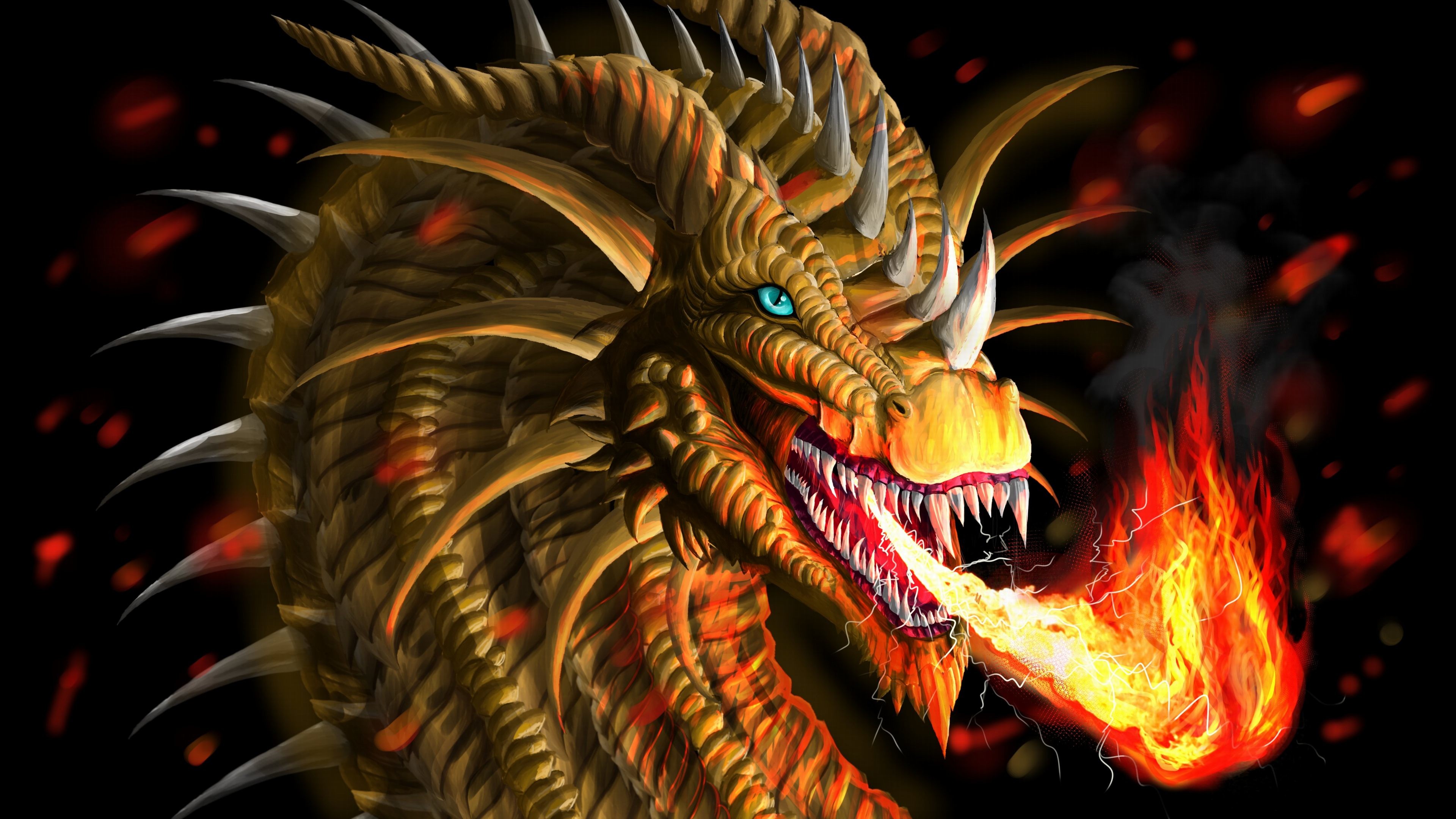 dragon wallpaper hd,dragon,fictional character,demon,cg artwork,mythical creature