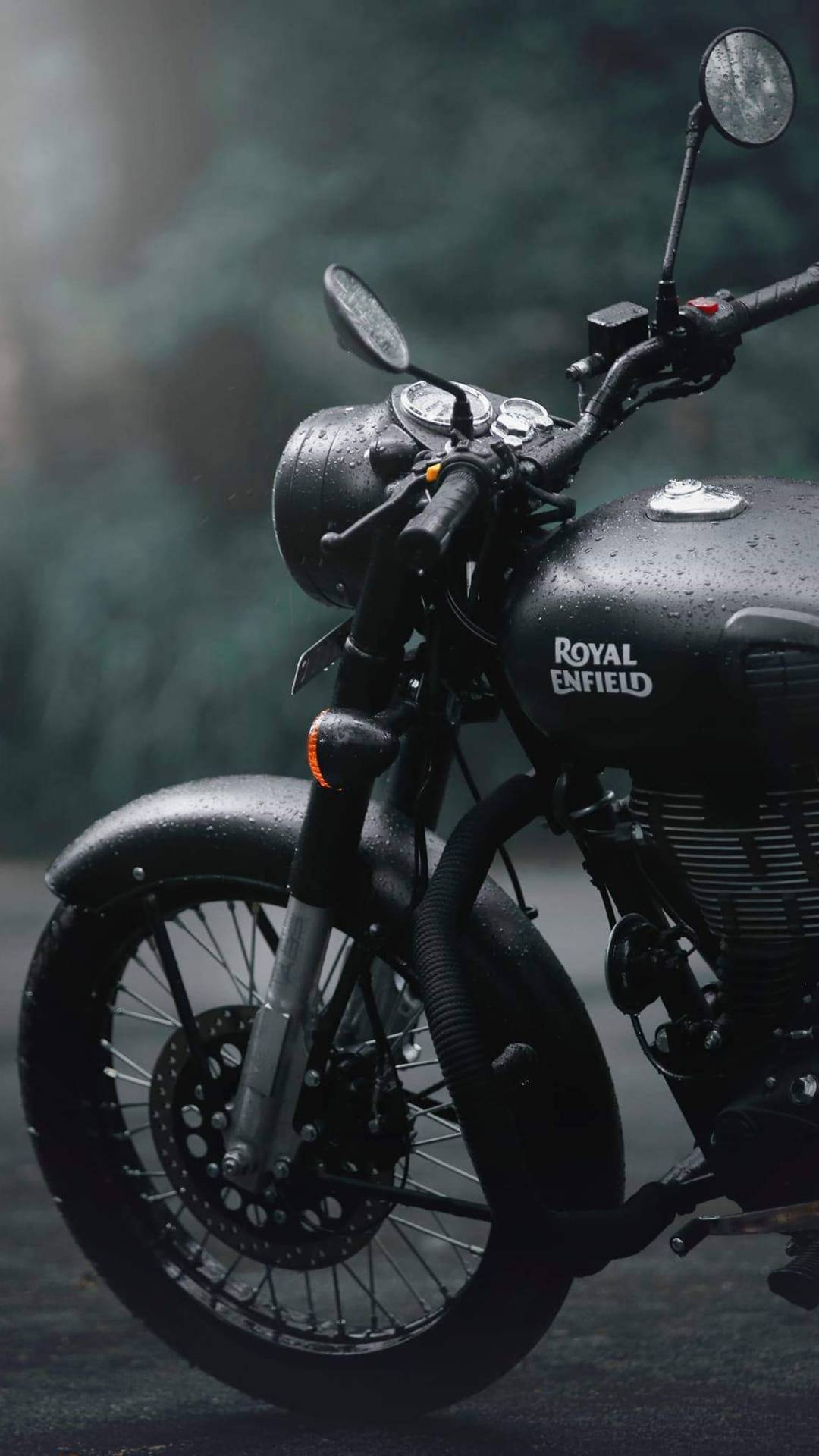 royal enfield bullet wallpaper,land vehicle,vehicle,motorcycle,motor vehicle,headlamp