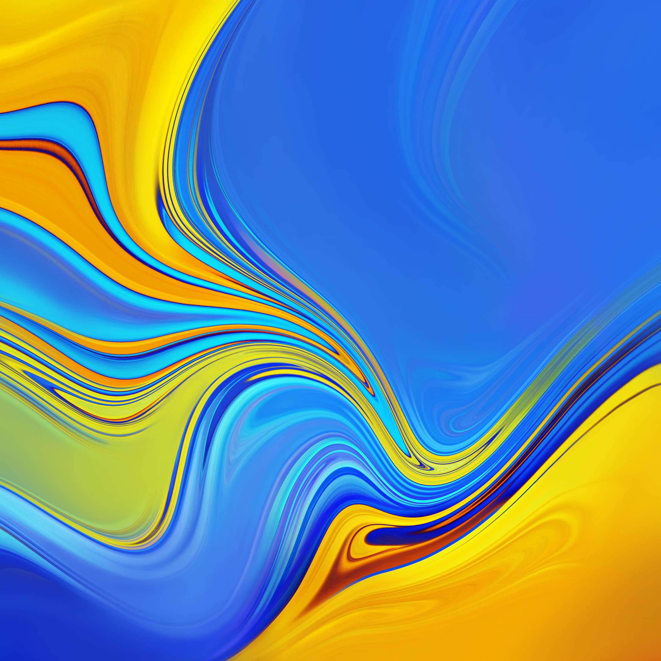 samsung a7 fondo de pantalla,azul,amarillo,naranja,agua,colorido