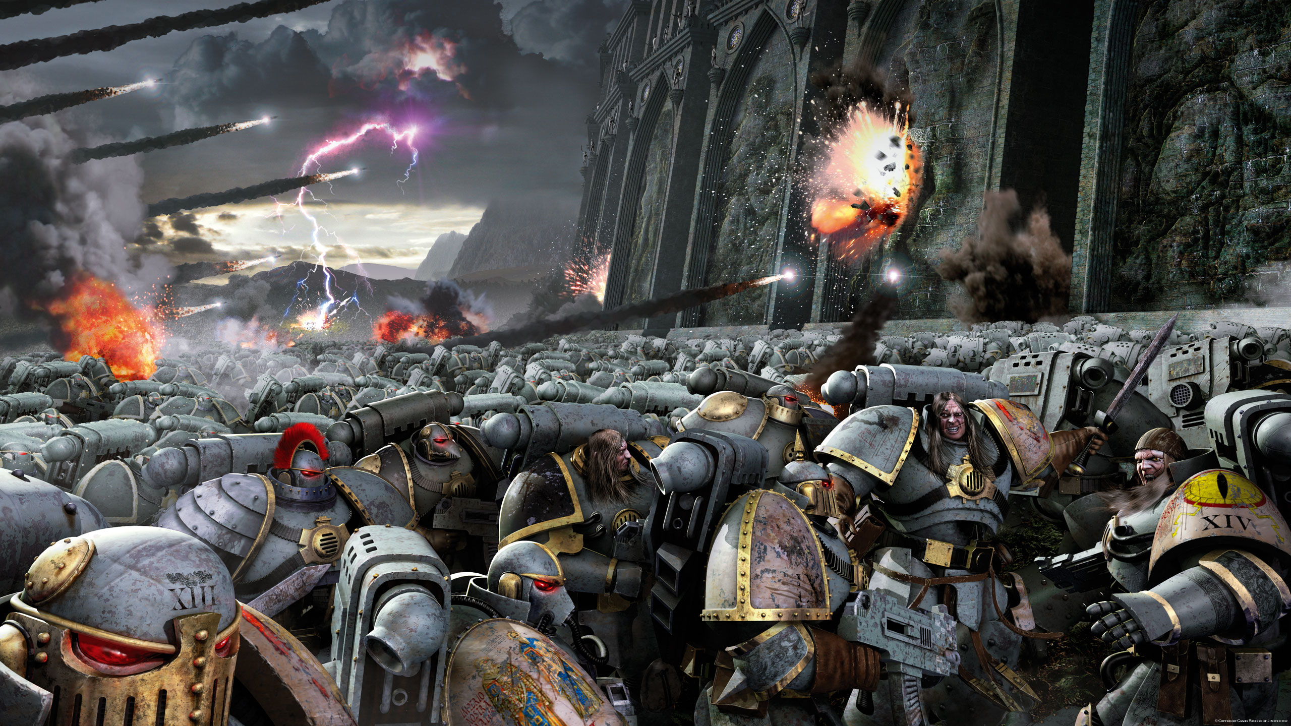 warhammer 40k wallpaper,action adventure game,pc game,strategy video game,rebellion,battle