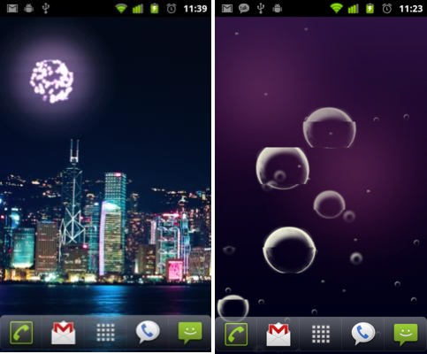 lg live wallpaper,sky,text,screenshot,technology,font