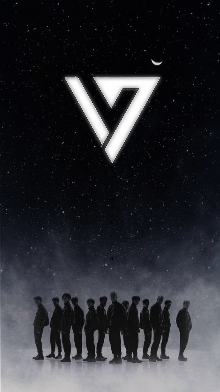 seventeen wallpaper,album cover,sky,font,black and white,darkness