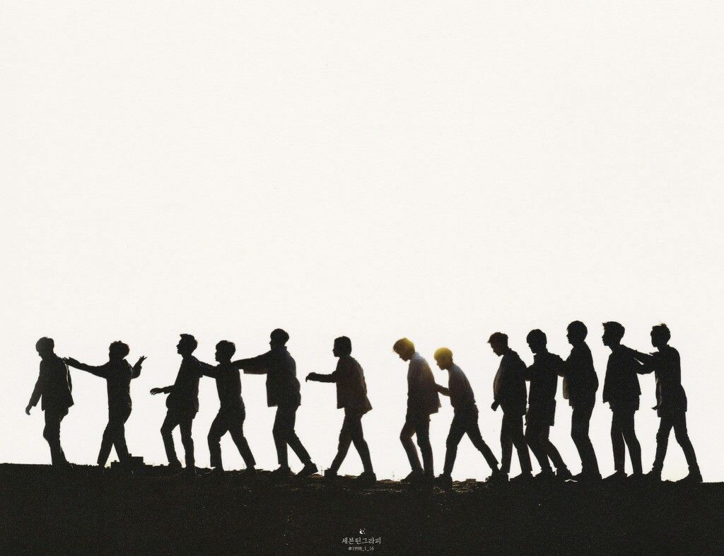 seventeen wallpaper,people in nature,social group,silhouette,standing,human