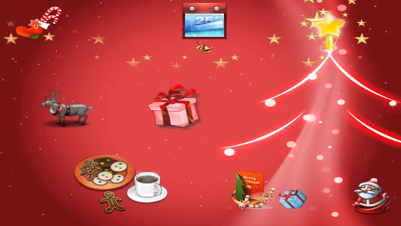 animated christmas wallpaper,red,cartoon,illustration,graphic design,christmas