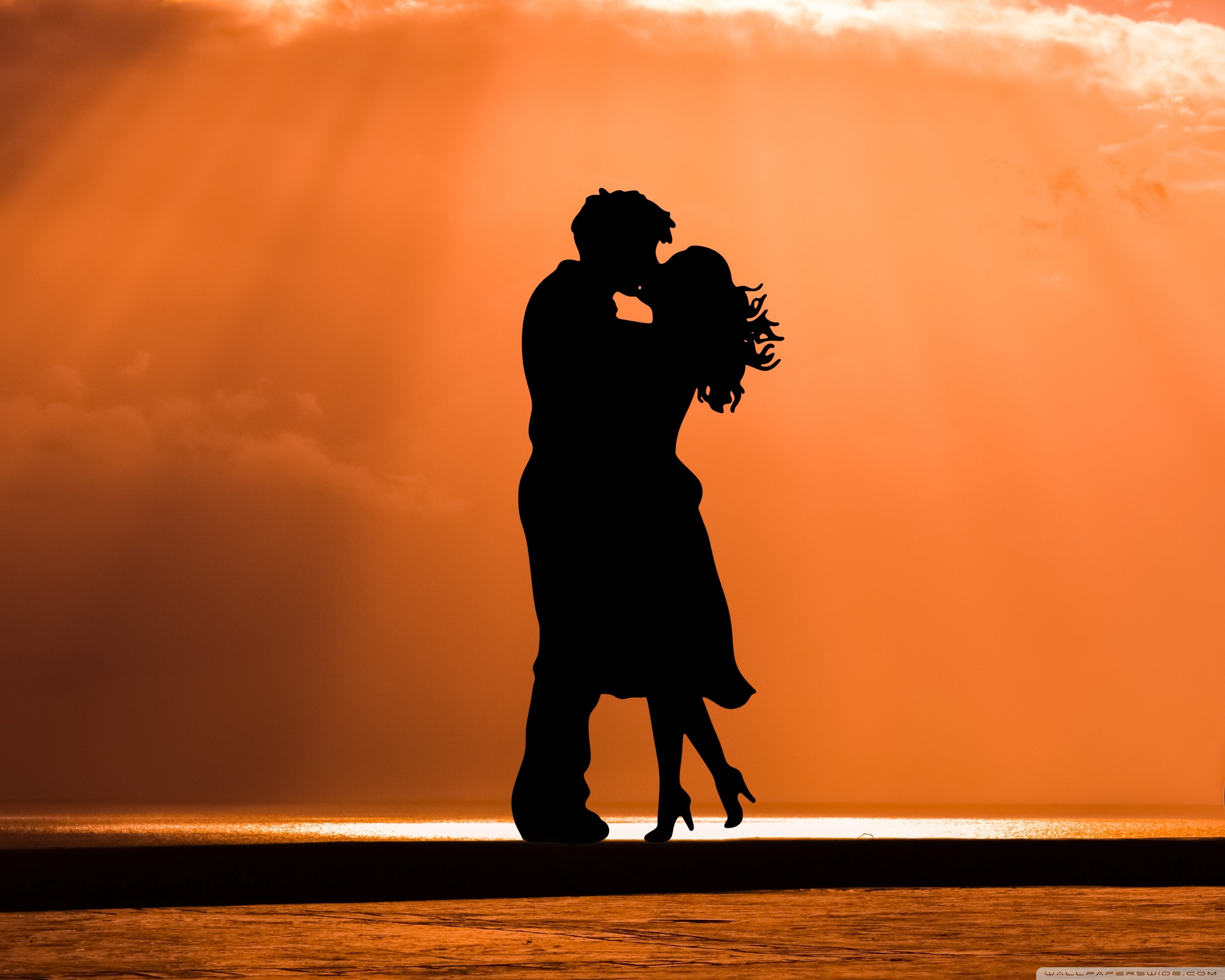 download di sfondi per coppie,danza,romanza,silhouette,evento,amore