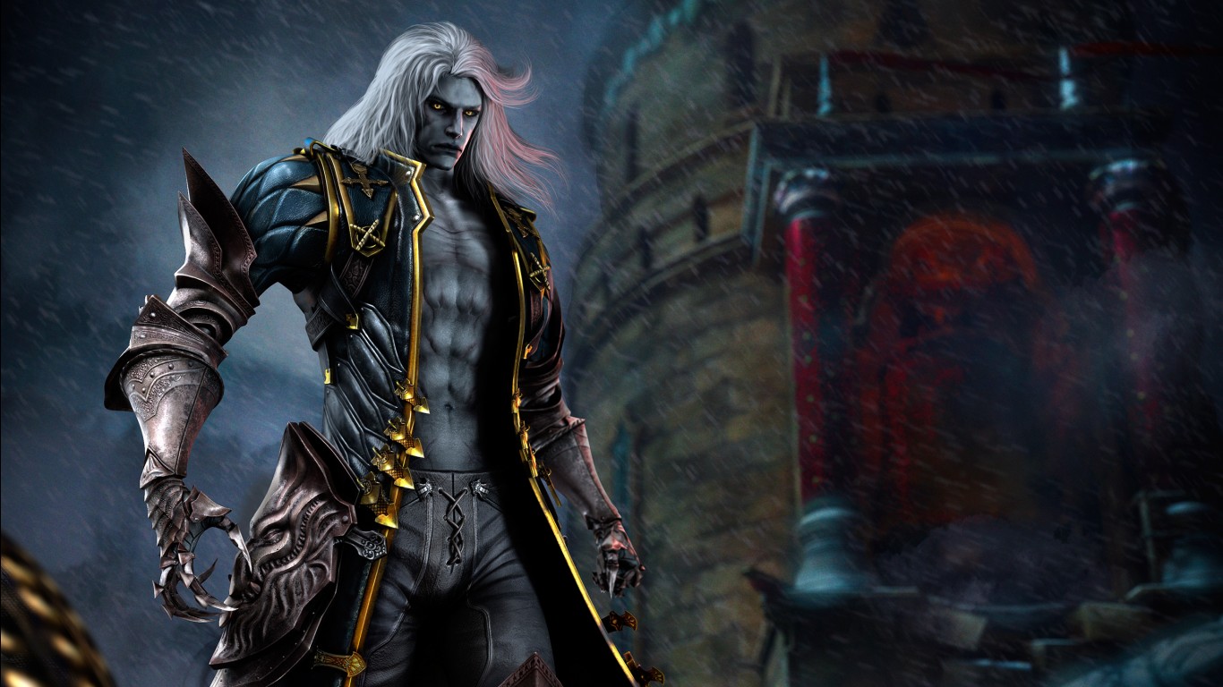 castlevania wallpaper,action adventure game,pc game,cg artwork,darkness,adventure game