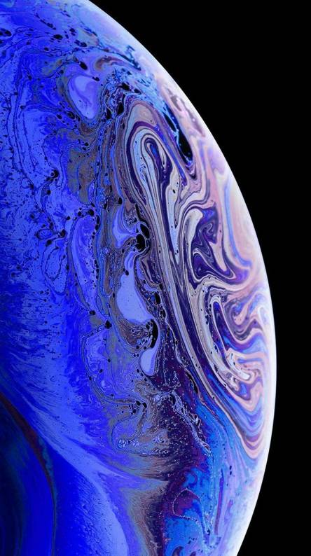 iphone 10 wallpaper,blue,cobalt blue,purple,water,organism
