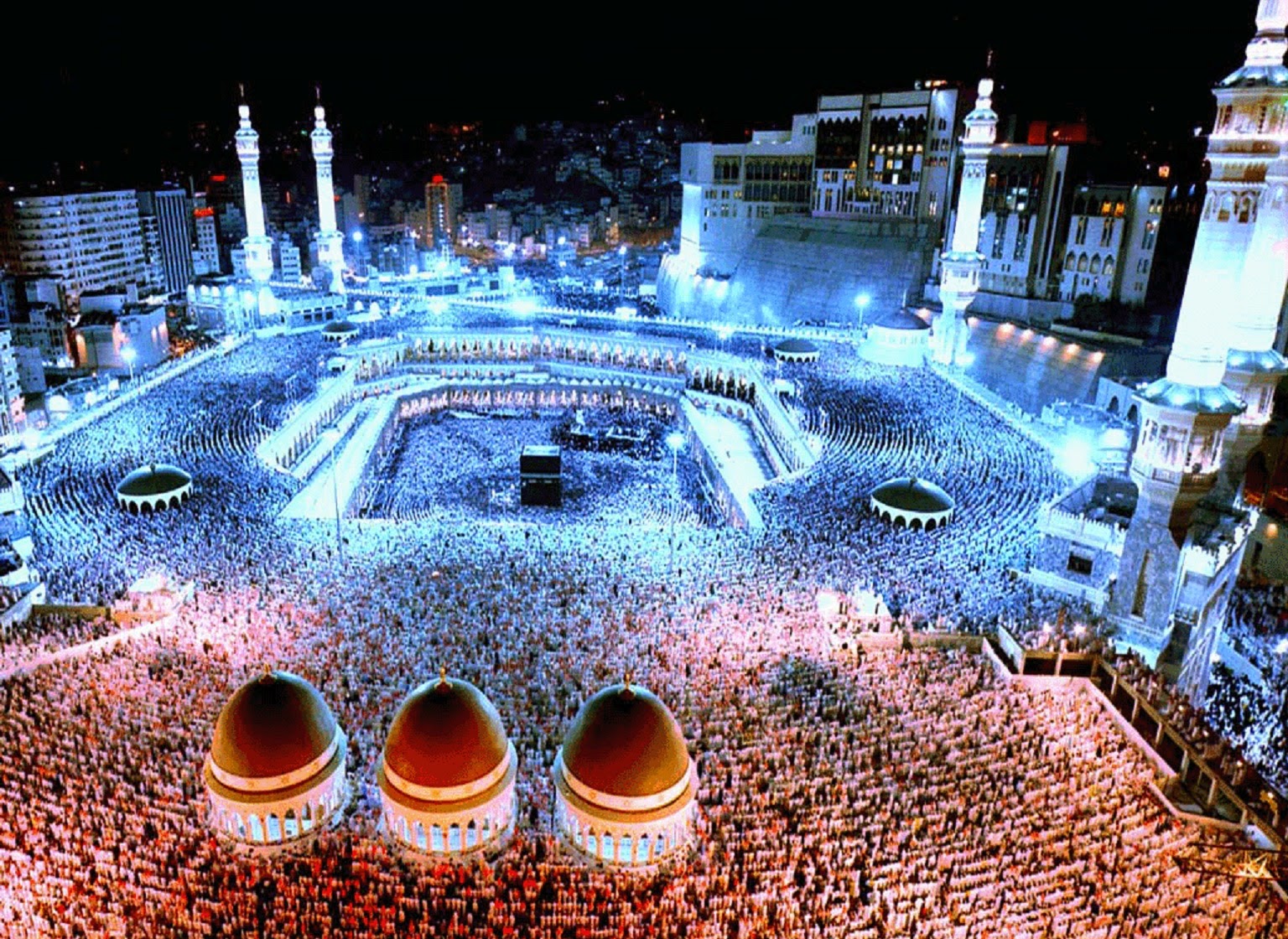 download gratuito di sfondi islamici 3d,mecca,città,architettura,costruzione,notte
