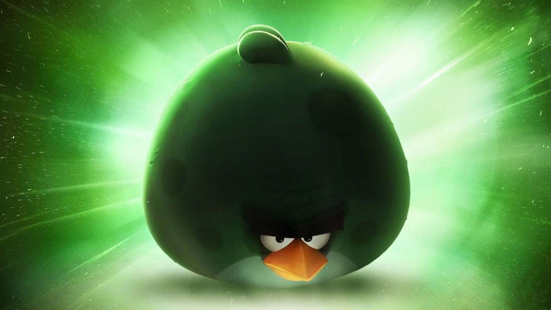 angry wallpaper,angry birds,green,illustration,video game software,fictional character