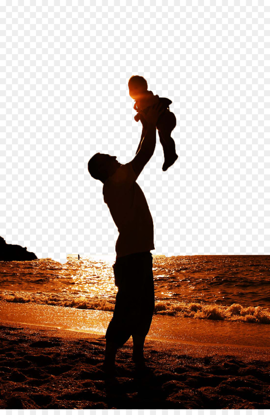 fathers day wallpaper,people in nature,silhouette,standing,human,happy