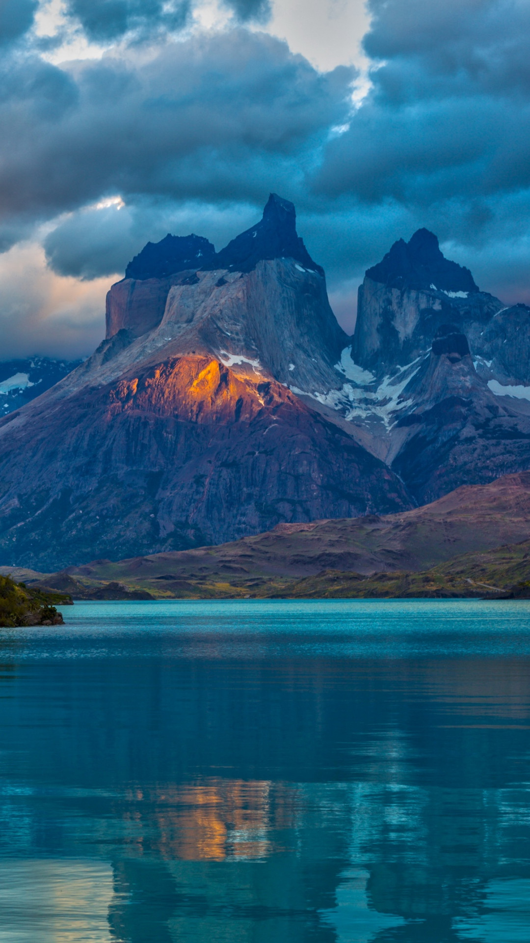 hermosos fondos de pantalla para iphone,paisaje natural,naturaleza,cielo,montaña,reflexión