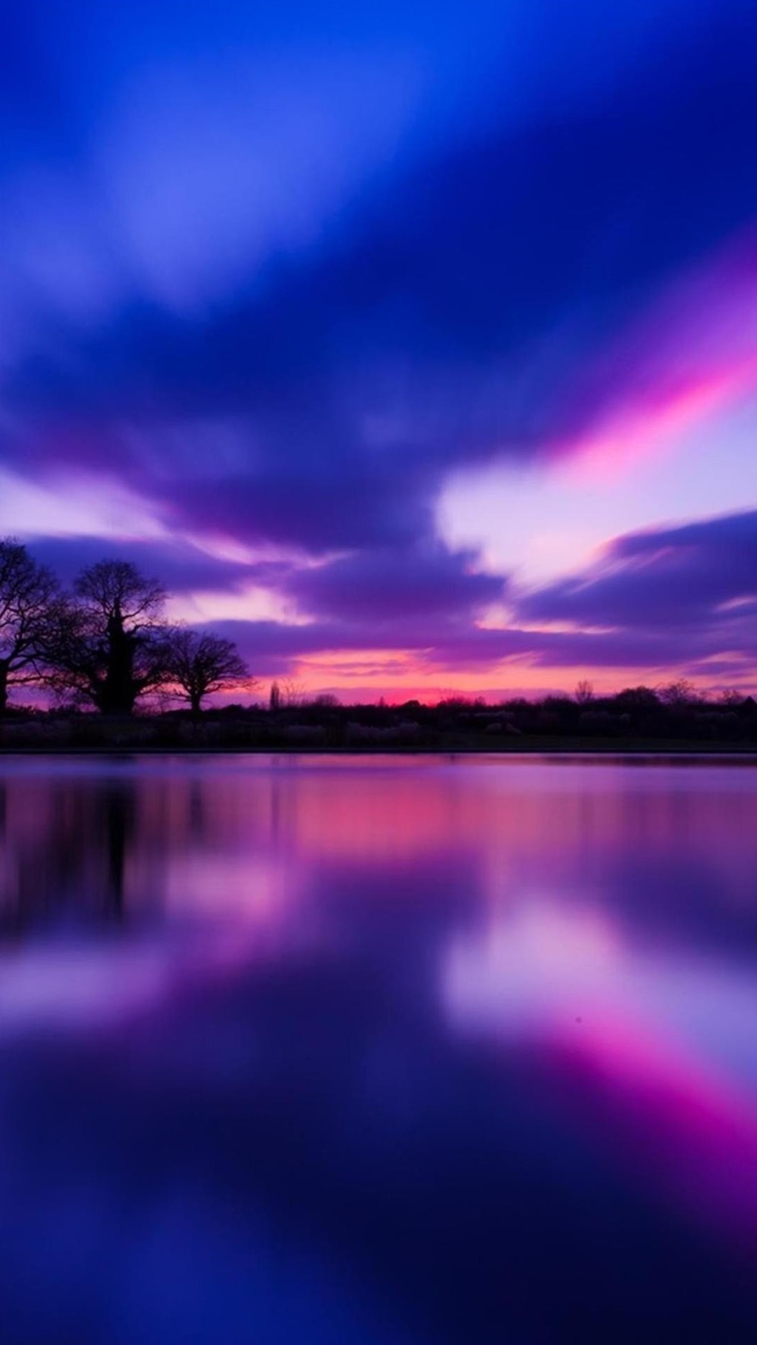 hermosos fondos de pantalla para iphone,cielo,naturaleza,reflexión,paisaje natural,resplandor crepuscular