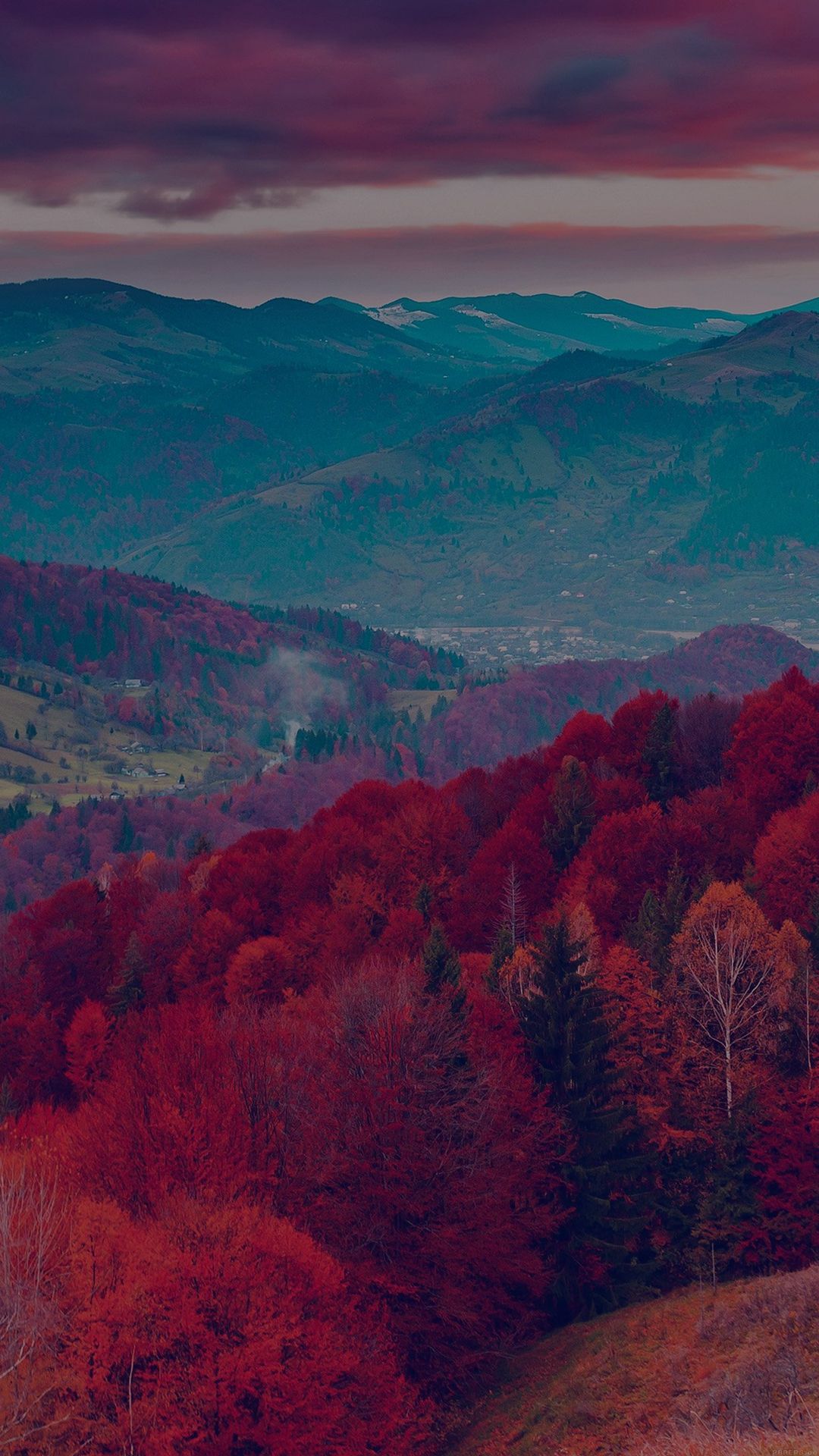 hermosos fondos de pantalla para iphone,naturaleza,cielo,paisaje natural,montaña,rojo